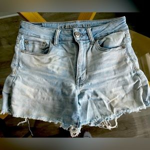 Next level stretch high rise shorts american eagle